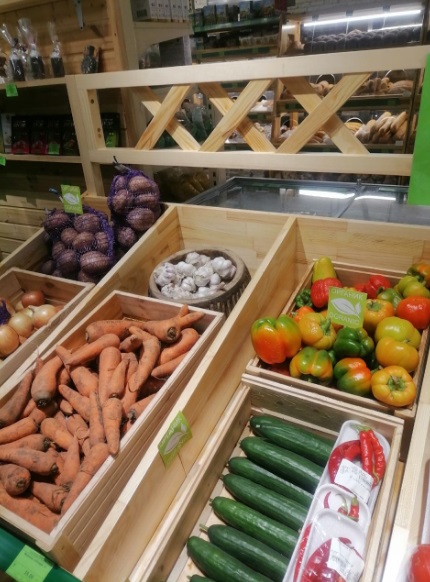 Первая полка с органическими продуктами появилась в воронежском магазине "Биотория"